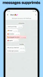 WAMR : messages supprimés screenshot