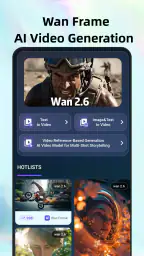 Wan Frame -AI Video Generator screenshot