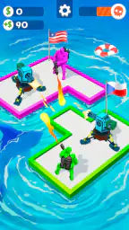 War of Rafts : Bataille Navale screenshot
