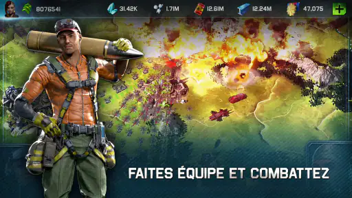War Planet Online:Jeu Guerrier screenshot