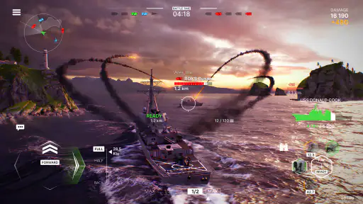 Warships Mobile 2 Jeux Bateau screenshot