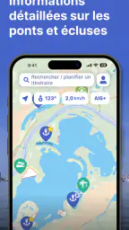 Waterkaarten: voies navigables screenshot
