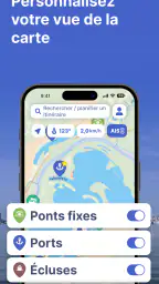 Waterkaarten: voies navigables screenshot