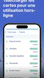 Waterkaarten: voies navigables screenshot