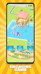 Waterslide Tycoon Home Screen screenshot