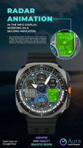 WB PILOT 3 Animated Watch Face screenshot