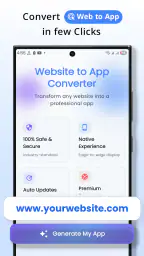 Web2App: Web to App Converter screenshot