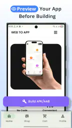 Web2App: Web to App Converter screenshot