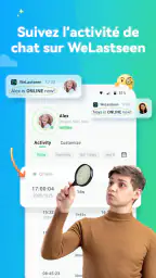 WeLastseen: Chat App Traqueur screenshot