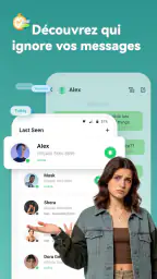 WeLastseen: Chat App Traqueur screenshot
