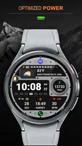 WFP 125 Digital watch face screenshot