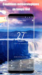 Widget de prévision météo screenshot