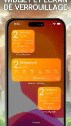 Widget de qualité de l'air screenshot