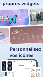 WidgetClub:Widget, Icône,Thème screenshot