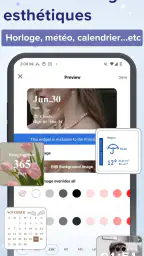 WidgetClub:Widget, Icône,Thème screenshot