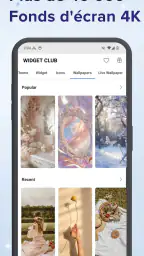 WidgetClub:Widget, Icône,Thème screenshot