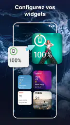 Widgets OS 18: Widgets Colorés screenshot