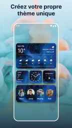 Widgets OS 18: Widgets Colorés screenshot