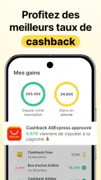 Widilo: Cashback & codes promo screenshot