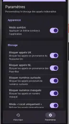 WinCalls - Bloqueur de Spam screenshot