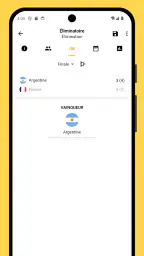 Winner - Organiser un tournoi screenshot