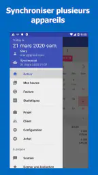 WorkLog: Feuille temps Facture screenshot