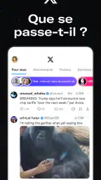 X (anciennement Twitter) screenshot