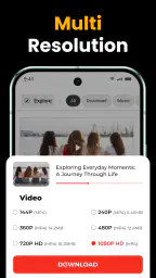X Video Downloader, Lecteur HD screenshot