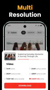 X Video Downloader, Lecteur HD screenshot