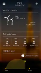 Yahoo Météo screenshot