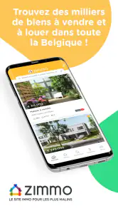 Zimmo: Immo à vendre & à louer screenshot
