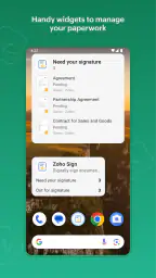 Zoho Sign - Fill & eSign Docs screenshot