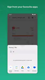 Zoho Sign - Fill & eSign Docs screenshot