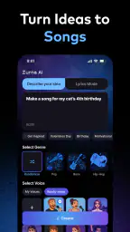 Zurna: AI Song & Music Maker screenshot