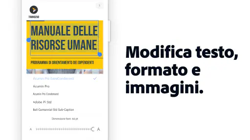 Adobe Acrobat Reader per PDF screenshot