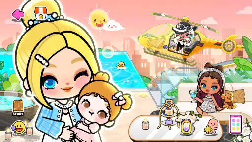 Aha World & Gabby's Dollhouse screenshot