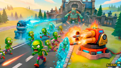 Alieni contro Zombi: Invasione screenshot