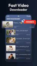 Video Downloader Proxy Browser screenshot