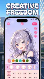 Anime Avatar: Cute OC screenshot