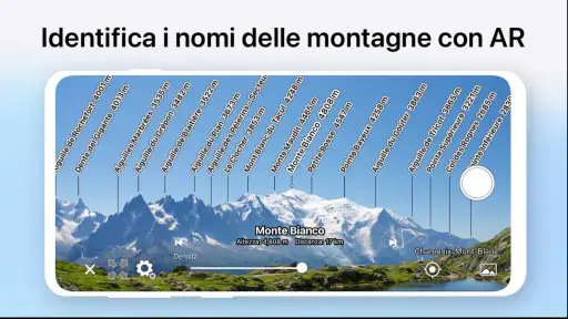 AR Mappa Montagne screenshot