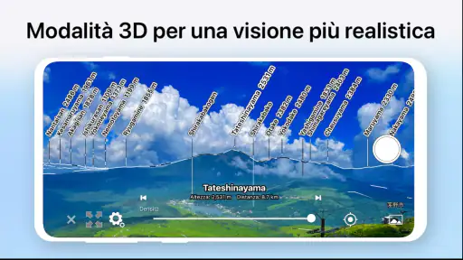 AR Mappa Montagne screenshot