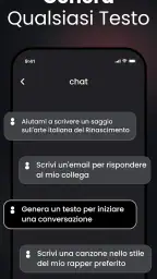 Chat AI: Chiedi all'Agente screenshot