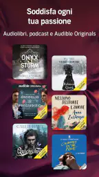 Audible: audiolibri e podcast screenshot