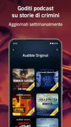 Audible: audiolibri e podcast screenshot