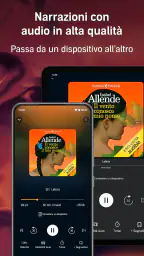 Audible: audiolibri e podcast screenshot