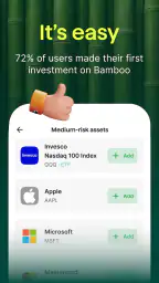 Bamboo: Invest. Trade. Earn. screenshot