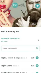BeWelly Prenota Beauty & Hair screenshot