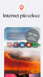 Brave Browser Web VPN Privato screenshot