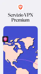 Brave Browser Web VPN Privato screenshot