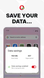 Browser Opera Mini screenshot
